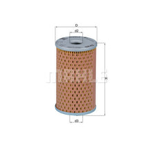 Mercedes Engine Oil Filter - Mahle 0001842225