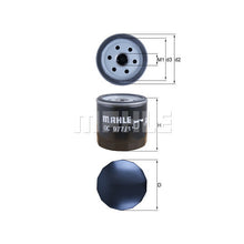 Audi VW Engine Oil Filter - Mahle 04E115561T