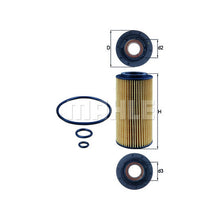 Mercedes Oil Filter Kit - Mahle/Behr 6131800009
