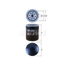 Land Rover Engine Oil Filter - Mahle OC261