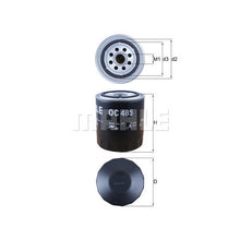 Audi VW Engine Oil Filter - Mahle 078115561J