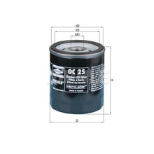 BMW Oil Filter - Mahle OC25