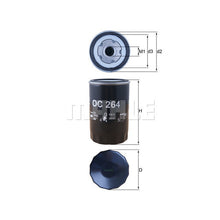 Audi VW Oil Filter - Mahle 06A115561B