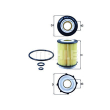 Mercedes Oil Filter Kit - Mahle/Behr 2701800109
