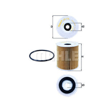 Mini Engine Oil Filter Kit - Mahle 11427512446