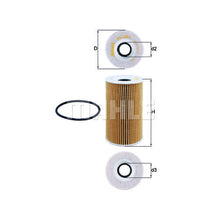 Porsche Engine Oil Filter - Mahle OX1281DECO