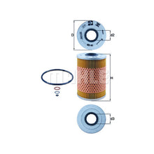 BMW Engine Oil Filter - Mahle OX41D