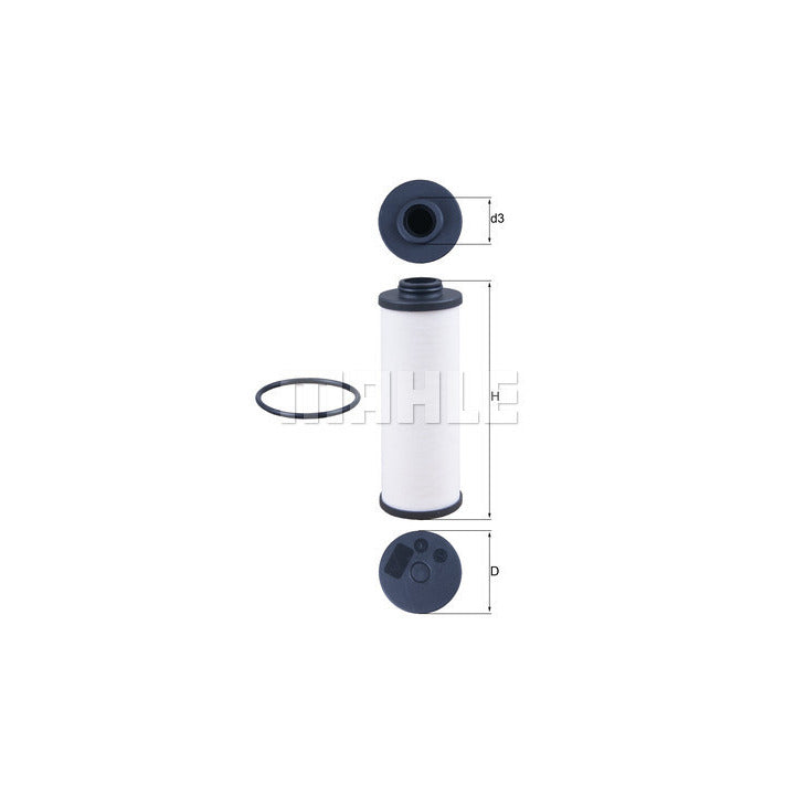 Audi VW Porsche DSG Transmission Cooling Filter - Mahle HX 186D