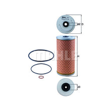 Mercedes Engine Oil Filter Kit - Mahle 1191800009