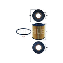 BMW Engine Oil Filter - Mahle 11427512300