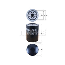 Porsche Engine Oil Filter - Mahle OC54