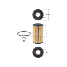 Mercedes Engine Oil Filter - Mahle OX153D3