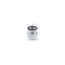 Jaguar Land Rover Porsche Engine Oil Filter - Mann W7015