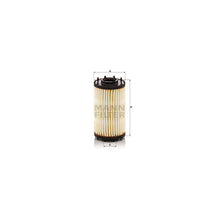 Audi Porsche Engine Oil Filter - Mann HU7049Z