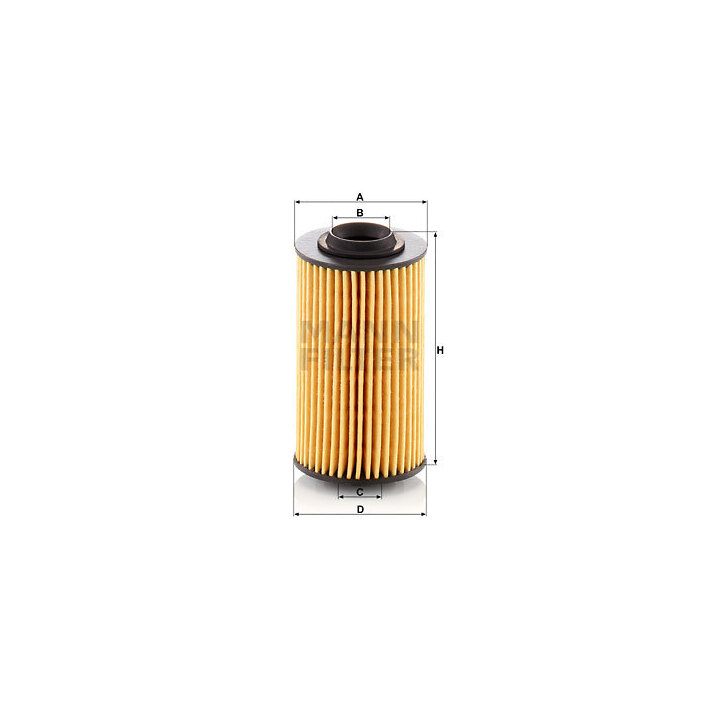 Saab Engine Oil Filter - Mann HU69/3X