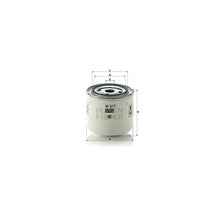 Volvo Engine Oil Filter - Mann 3517857