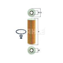 Mercedes Engine Oil Filter - Mahle 2711800009