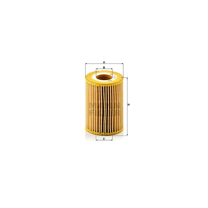 Mercedes Engine Oil Filter Kit - Mann 6421800009
