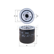 Land Rover Engine Oil Filter - Mahle OC288