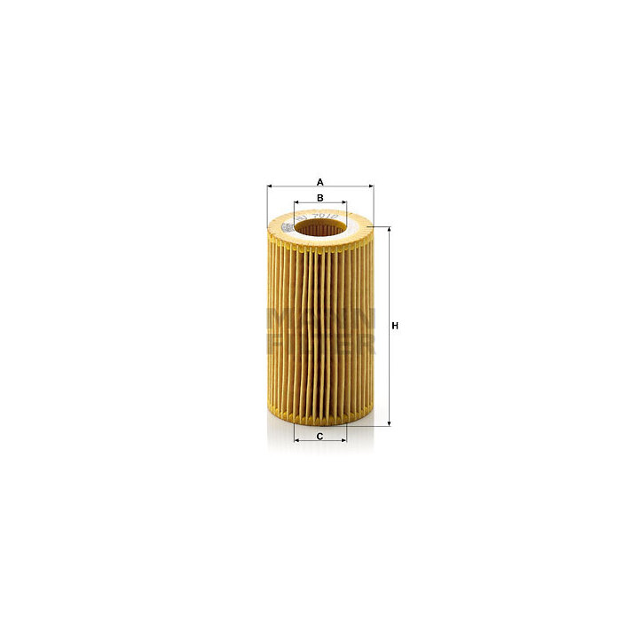 Mercedes Engine Oil Filter - Mann 6511800109