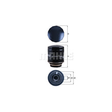Engine Oil Filter - Mahle OC593/3