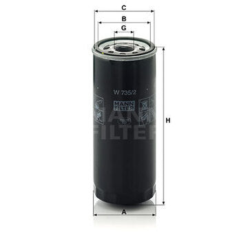 Audi Engine Oil Filter - Mann 077115561G