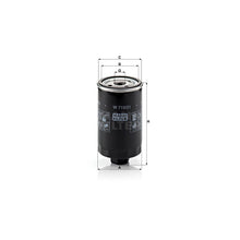 VW Engine Oil Filter - Mann 037115561