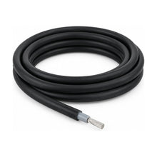 6mm2 Black DC Battery Cable - Double Insulated Tinned Copper (Per Metre)