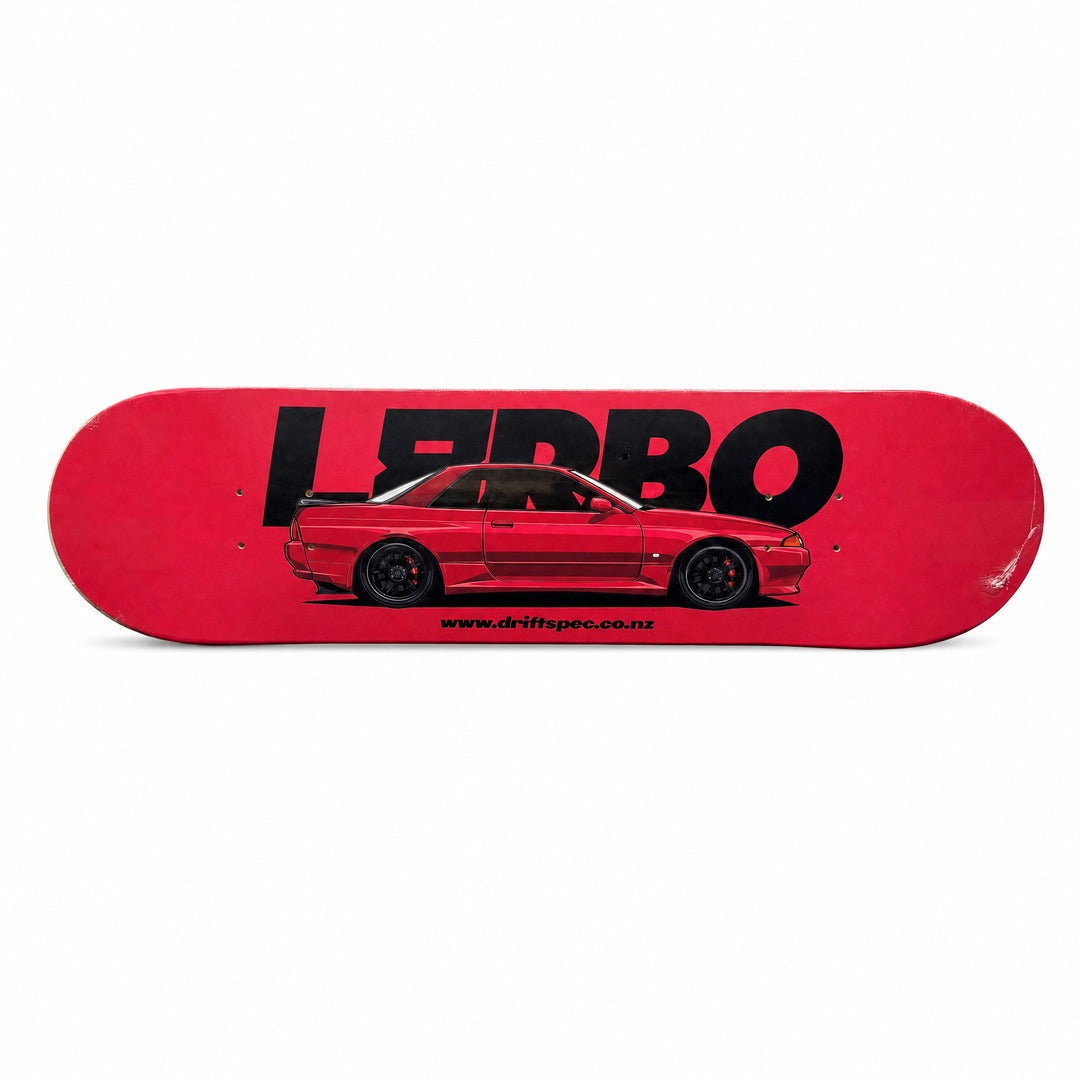 DSNZ × L8RBO Skate Deck – Red