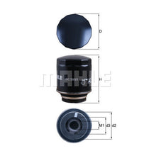 Engine Oil Filter - Mahle OC593/3