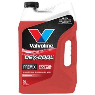Valvoline Dex-Cool Ready To Use Coolant - 5L
