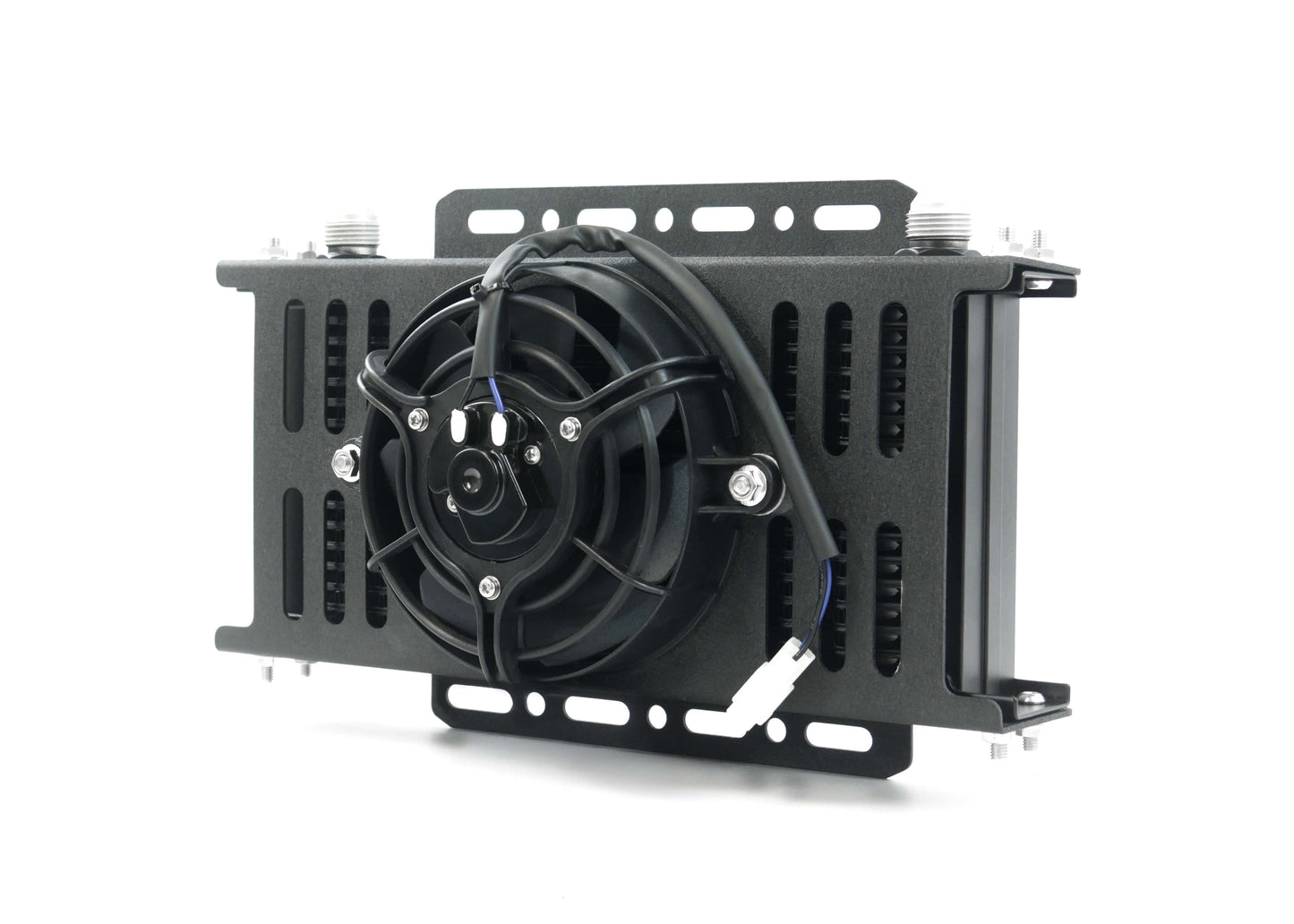Universal Oil Cooler with Fan Shroud Kit - 19 Row
