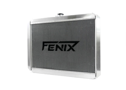 Universal Large Radiator - Top Outlet Pipe Right / Bottom Outlet Pipe Left.
