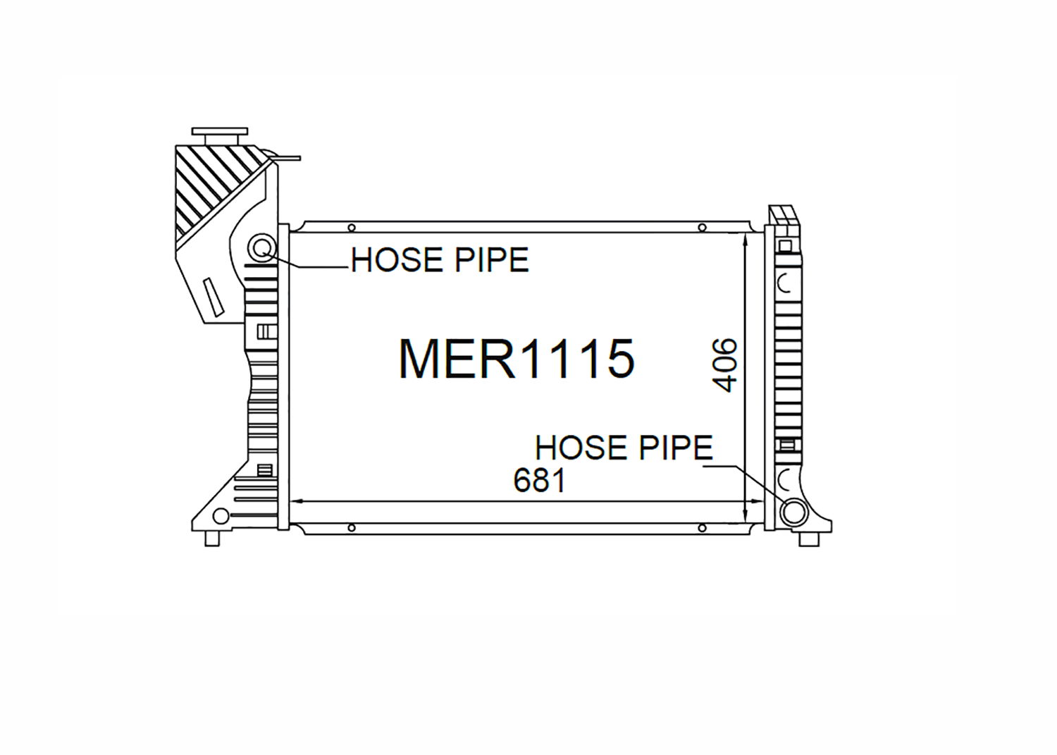 Mercedes Sprinter W901 Petrol & Diesel 1995-2006 [No Pipe]