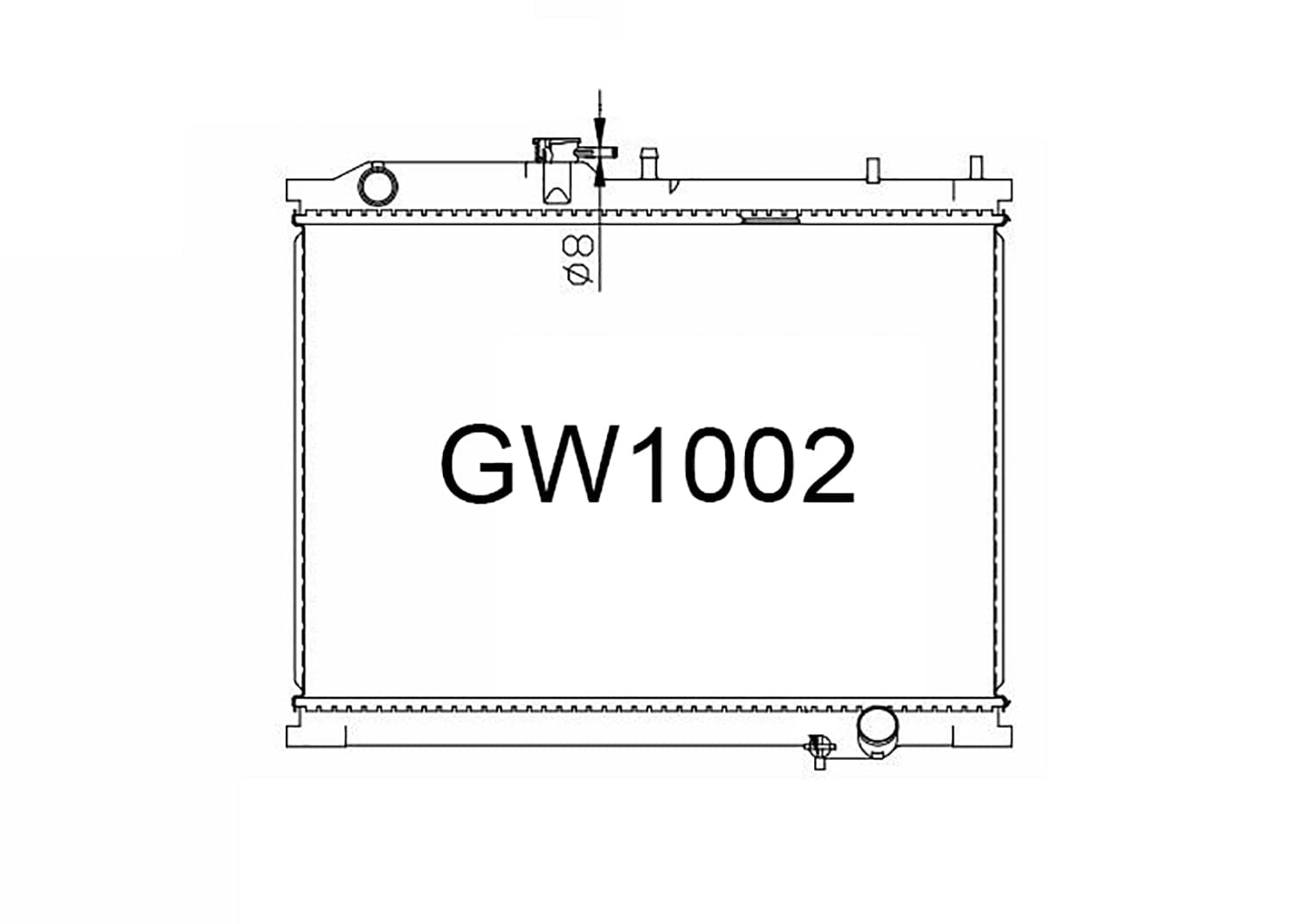 Great Wall V240 2.4L Petrol 2014-2021 [Angled Lower Pipe]