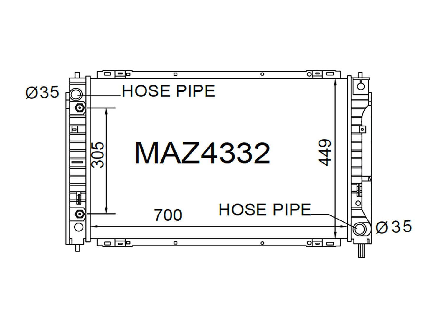 Mazda Tribute EP 2.0L 4cyl 2001-2006