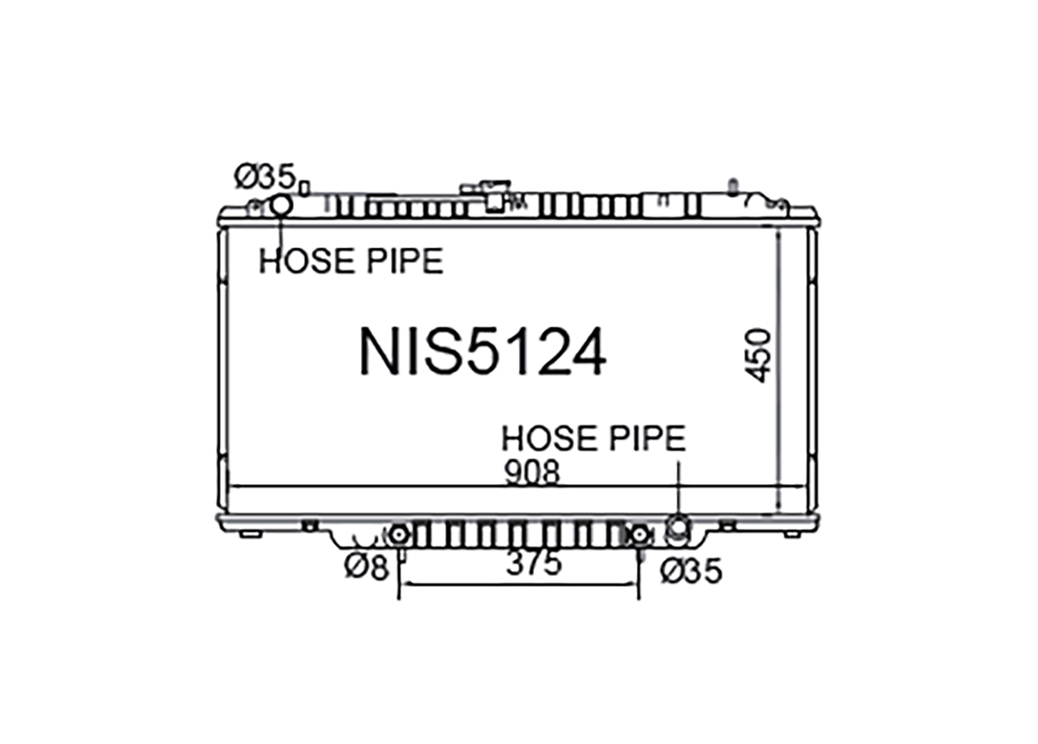 Nissan Patrol / Safari GU Y61 4.5L Petrol 1997-2002 [No Bleed Pipe]