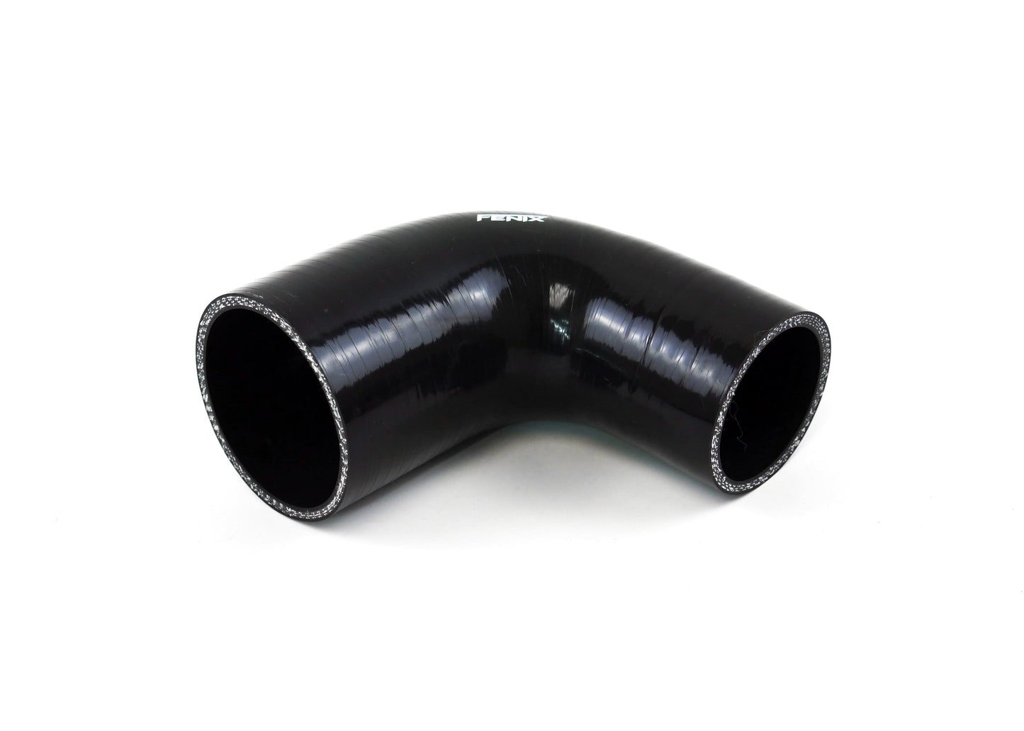 2.0" - 2.5" / 51mm - 63mm Silicone Hose Elbow Reducer - 90Â°