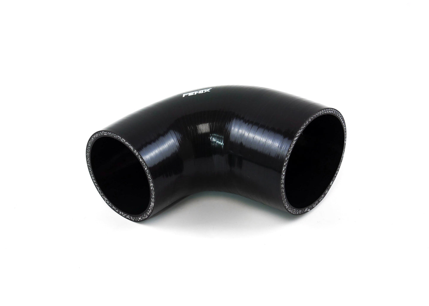 2.5" - 3.0" / 63mm - 76mm Silicone Hose Elbow Reducer - 90Â°