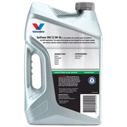 Valvoline 0W30 - Synpower Env C2 - 1L