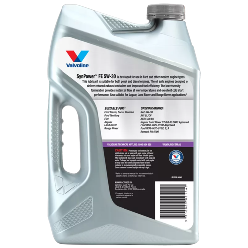 Valvoline 5W30 - Synpower Fe - 6L