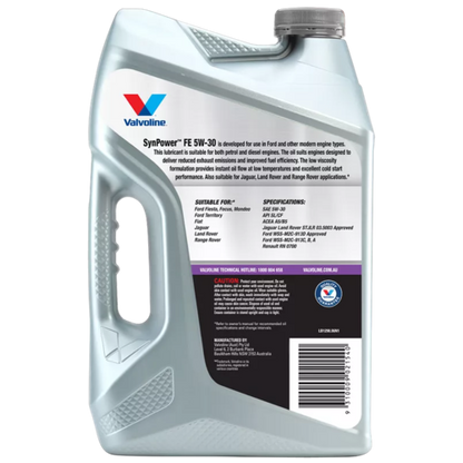 Valvoline 5W30 - Synpower Fe - 6L