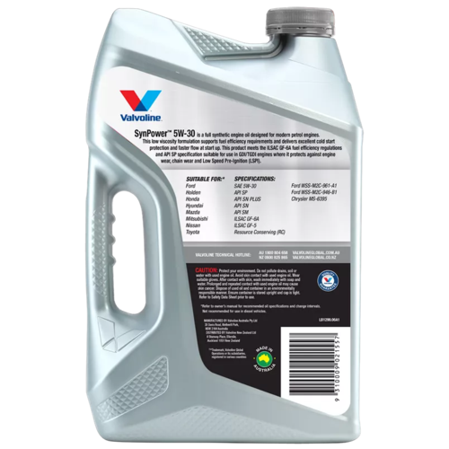 Valvoline 5W30 - Synpower - 6L