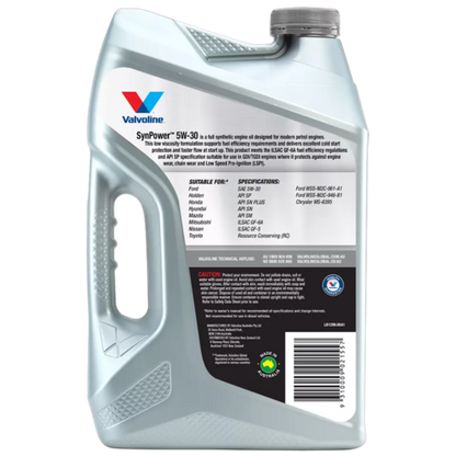 Valvoline 5W30 - Synpower - 6L