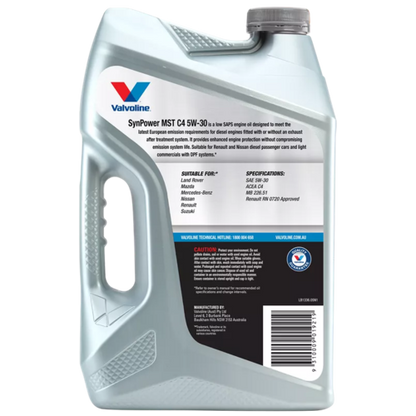 Valvoline 5W30 - Synpower Mst C4 - 5L