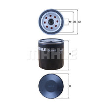 Jaguar Land Rover Engine Oil Filter - Mahle OC1063