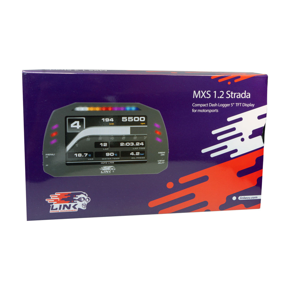 LINK MXS Strada 5" Dash - Race Edition