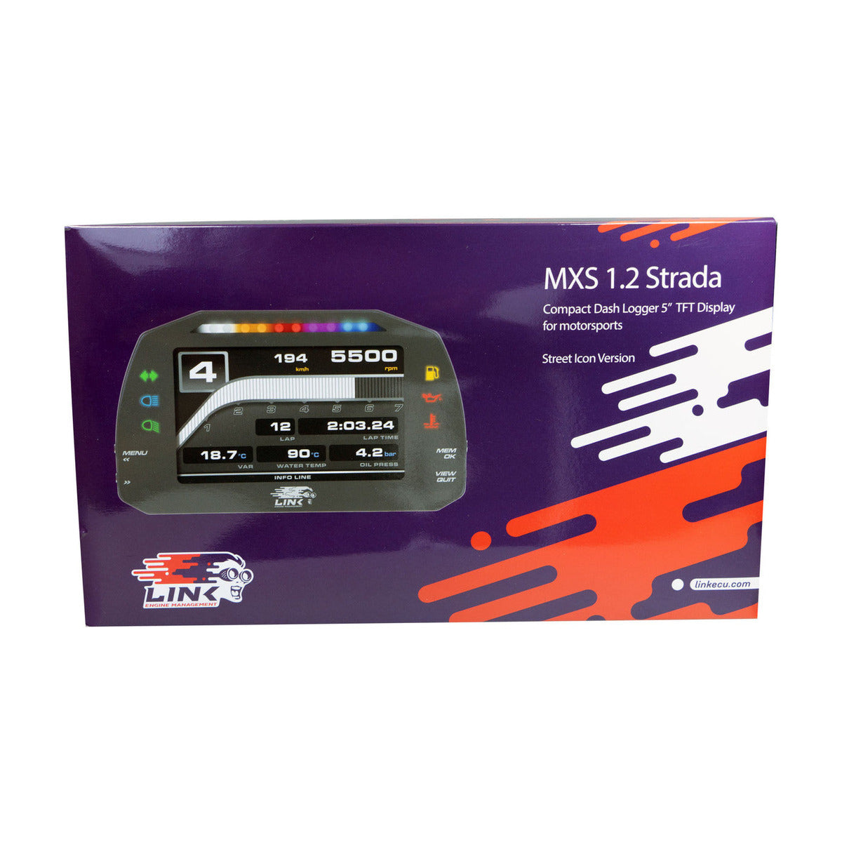 LINK MXS Strada 5" Dash - Street Edition