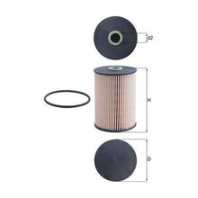 Mahle KX228D Fuel Filter – OEM 1K0127434B