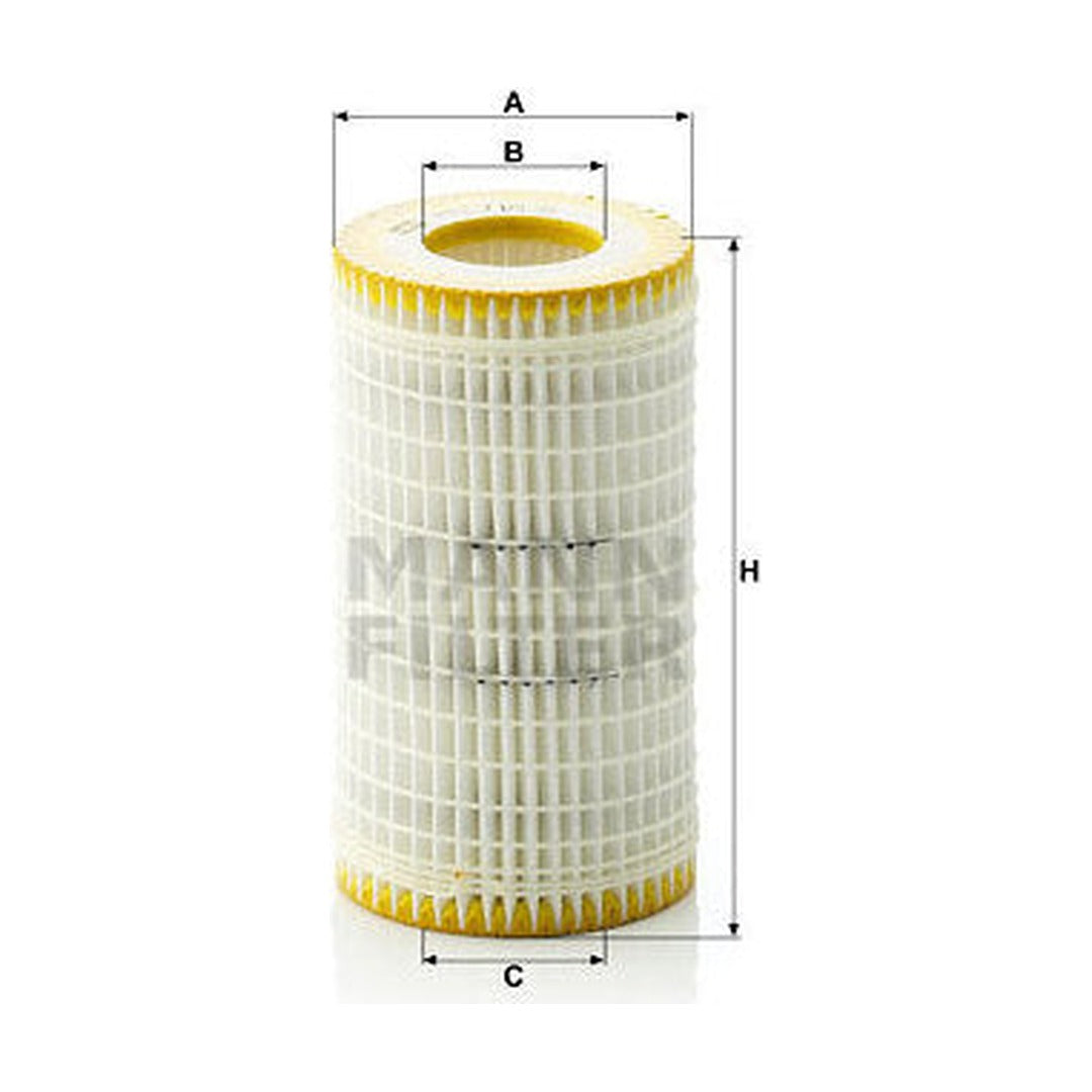 Mercedes Engine Oil Filter Kit - Mann 0001802609
